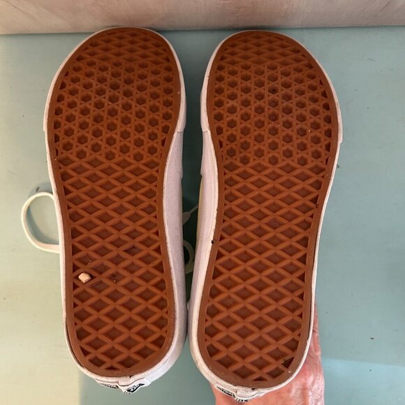 Vans Sk8-Hi Pastel Color Block Shoe Women's Size 7 Hi Top Skater Fashion Sneaker - Picture 9 of 12